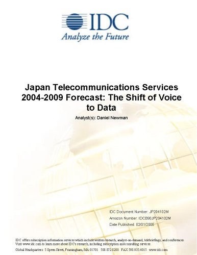 Textbook - Japan Telecommunications Services 2004-2009 Forecast: The Shift of Voice to Data