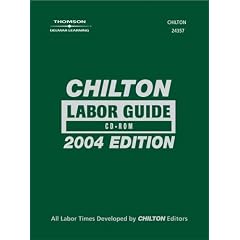 Chilton Labor Guide CD