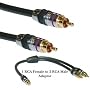 50 ft Premium Grade Subwoofer Cable with Adaptor
