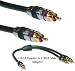 25 ft Premium Grade Subwoofer Cable with Adaptor