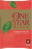 The One Year Bible Premium Slimline LP NLT