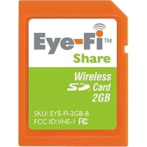 Eye-Fi Share 2 GB Wi-Fi SD Flash Memory Card EYE-FI-2GB-B