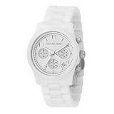 Michael Kors Quartz, White Dial with White Ceramic Bracelet - Womens Watch MK5161