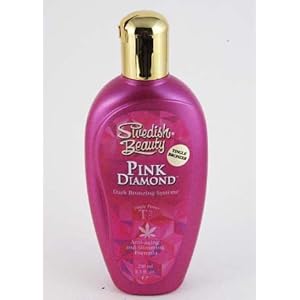 Swedish Beauty Pink Diamond Tingle Hot Sizzle Indoor Tanning Salon Tan Lotion 8.5 fl oz.