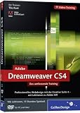 Adobe Dreamweaver CS4 - Das umfassende Video-Training auf DVD
