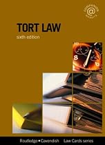 Tort Lawcards (Law Cards)