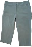 411Hc%2BtGzlL. SL160  Nicole Miller New York Womens Essential Easy Care Capri (Grey, Size 14)