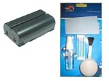 Superior Quality Replacement Battery for Specific Digital Camera and Camcorder Models / Compatible with CASIO NP-L7, QV-3EX, QV-EX3, QV3000-propack, XV-3 - Includes Camera/Lens Ceaning Kit