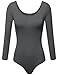 FPT Womens Basic 3/4 Sleeve Scoopneck Bodysuit