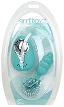 grrl toyz Silk Touch Eggvibe Vibrator, Sea Foam