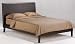 Coriander Multi Sized Platform Bed w/ Dark Chocolate Finish