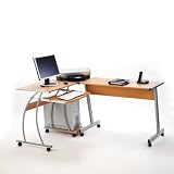 Home Office Computer Corner L-Shaped Desk