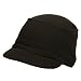 Cotton Knit Visored Caps-Olive Green
