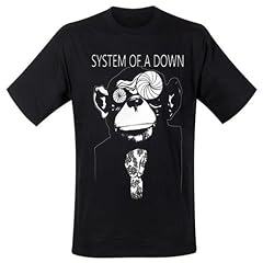 T-Shirt Homme Noir System Of A Down "Monkey" (Taille S)