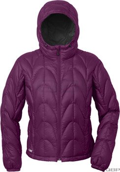 Outdoor Research Women's Aria Hood Jacket: Berry; XL
