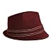 411HrZ%2BZ4xL. AA75  BURGUNDY CONTRAST STITCH WOOL BIG BOW FELT FEDORA