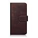 iPhone 6S Case, Terrapin [GENUINE LEATHER] iPhone 6S Case Executive [Brown] Premium Wallet Case with Card Slots & Bill Compartment Case for iPhone 6 / 6S - Brown