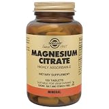 Solgar - Magnesium Citrate, 120 tablets