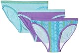 Hanes  Girls 7-16 3 Pack Stretch Bikini