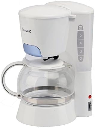 PHY 0.6L 4 Cups Coffee Maker with Glass Carafe &amp; Permanent Filter &amp; Water Tank