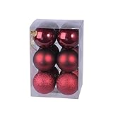 東京堂 クリスマス ノーヴァボール60 (12コ入り) #バーガンディ XB002260-007
