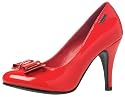 Firetrap Womens Droplet Bow Court Shoe Red