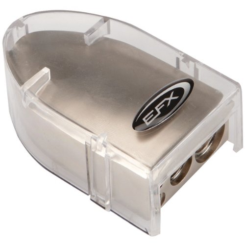 Scosche-Efx Sclampn Battery Terminal One 1/0-Gauge, One 4-Gauge & Two 8-Gauge Outputs (Status Negative) (12 Volt-Car Stereo Access / Power Distribution)