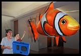 Air Swimmers - RC gesteuerter fliegender Fisch - CLOWN FISCH - Air Swimmers