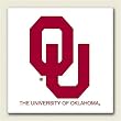 AbsorbaStone Coaster set~ University of Oklahoma Sooners ~ 4 Tile Drink Coasters ~ code 950C