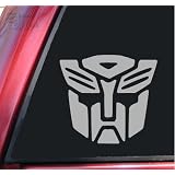 Transformers Autobot Vinyl Decal Sticker - Grey