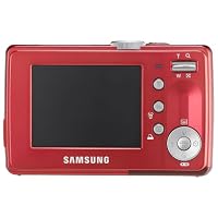 Samsung Digimax S630 6MP Digital Camera with 3x Optical Advanced Shake Reduction Zoom (Red)