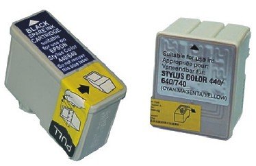 Take4Less 2-pack S020187 S020191 (B+C) Compatible Ink Cartridges for Epson Stylus Color 440 460 640 660 670 Photo 750 Photo 1200