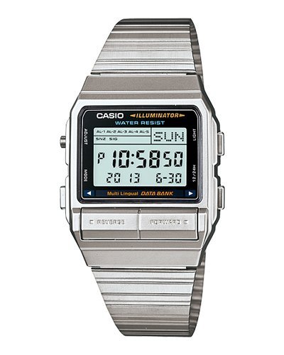 Casio DB-380-1 Men's Digital Telememo Data Bank Watch