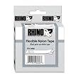 DYMO 1/2 Inch Flexible Industrial Strength Nylon Labels for Rhino 1000/3000 Label Printer (18488)