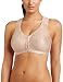 Glamorise Women's Soft Shoulders Comfort Back Support Bra, Cafe, 38 D