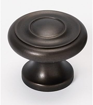 Traditional Mushroom Knob Finish: Chocolate Bronze, Size: 0.88" H x 1" W x 0.63" D