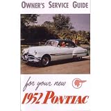 1952 PONTIAC Full Line Owners Manual User Guide by Pontiac