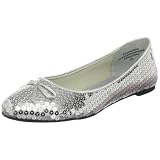 Annie Shoes Womens Sally Sequin Ballet Flat