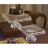 Godinger Freedom Footed Cake Plate