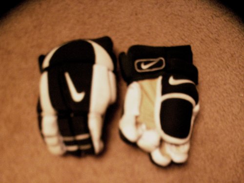 Nike Bauer hockey gloves - Size 11.0 inch