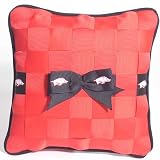 Arkansas Razorbacks Team Colored Bow Pillow