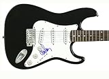 Clive Davis Autographed Signed Guitar PSA/DNA