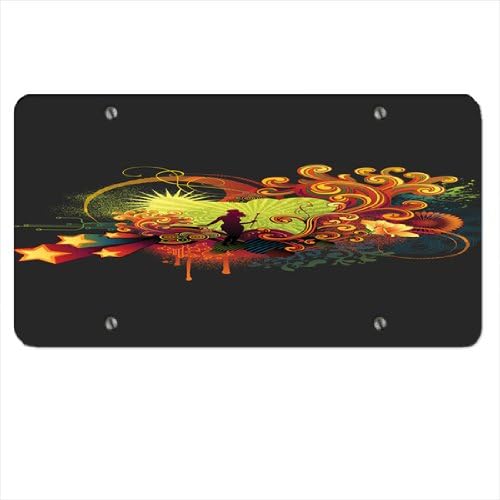 Rock Star Nightlife - Car Tag License Plate