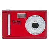 Vivitar Vivicam V8018 8.1MP 1.8inch LCD 8X Digital Zoom Digital Camera in Red