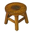 Handmade Sunflower Design Stool