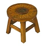 Handmade Sunflower Design Stool