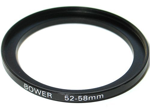 Adorama Step-Up Adapter Ring 52mm Lens to 58mm Filter Size