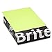 Mohawk BriteHue Ultra 20 lb., 8.5 x 11 Inch, Smooth Text Paper 500 Sheets/Ream - Sold as 1 Ream, Lemon (101246)