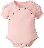 Finn+Emma フィン&エマ 半袖ロンパース オーガニックコットン100% 6-9ヶ月 フェザー G02-0200f6-9 Bridal Rose