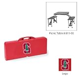 Stanford Cardinal NCAA Picnic Table (Red)